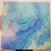 Acrylverf pouring
