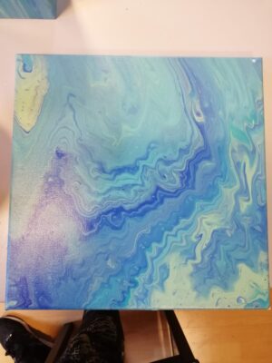 Acrylverf pouring
