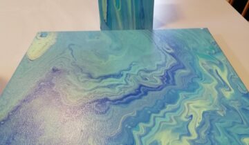 Acrylverf pouring