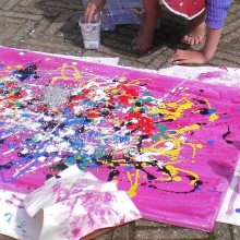 Action painting