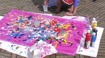 Action painting