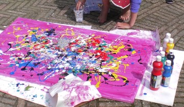 Action painting